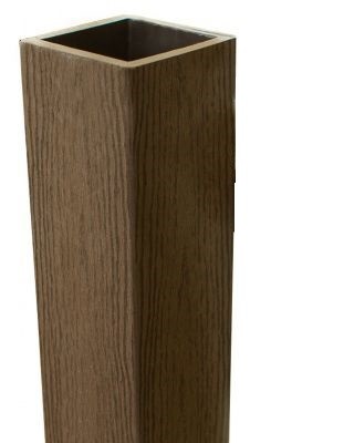 Столб опорный Woodvex Co-Extrusion Кофе купить в New Moscow