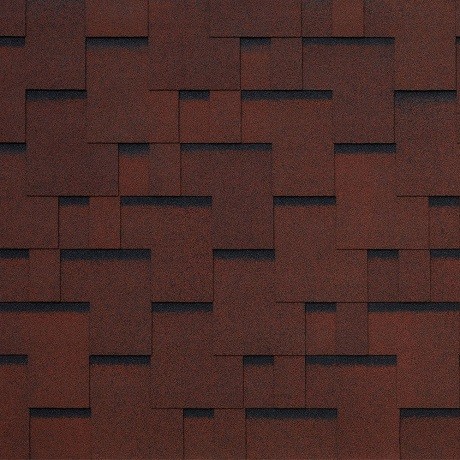 Гибкая черепица Tegola SAN REMO rosso 402 купить в New Moscow