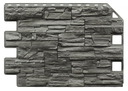 Фасадная панель Royal Stone, Камень Скалистый, Квебек купить в New Moscow